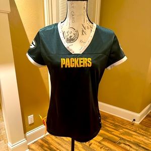 Great bay Packers Aaron Rogers jersey, collectible , size large